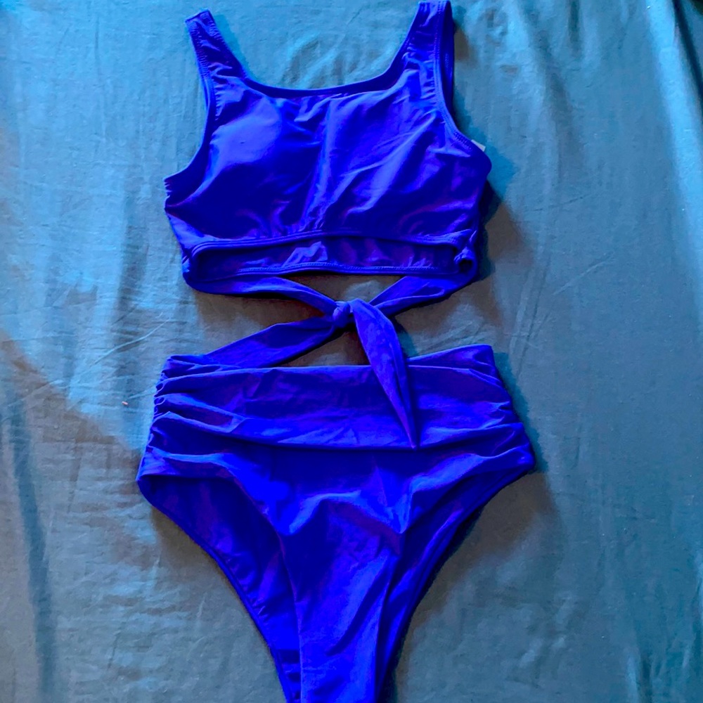 two piece swimsuit